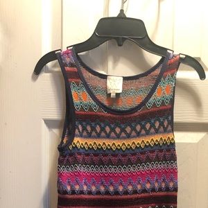Beautiful woven multi colored dress